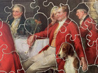 Rare 1932 Pastime Wood Jigsaw Puzzle  the Squire s Story  172 Pieces Complete 