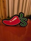 Chilis Food Restaurant Pepper -  Usb Lighted Led Sign - Man Cave - Arcade