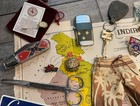 Junk Drawer Lot Vintage Including Stamps Lot