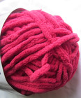 Yarnspirations Bernat Blanket Brights Yarn  race Car Red  Partial Skein   5 5 Oz