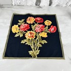 Set Of 4 April Cornell 2000 Cotton Floral Napkins 15 x15  Peonies Boho Cottage