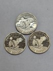 1979 S  1980 S  1981 S Susan B Anthony Proof Dollar 3 Coin Set