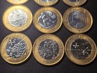 Brasil Olympics 2016 - Lot Of 10 Commemorative Coins - 1 Real