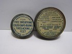 Antique Mentholatum Quake Medicine Tins Little Nurse For Little Ills Wichita Ks
