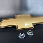 Obs Bowtie Gold Grille Emblem Fits Chevy Ck 88-98 Tahoe Suburban 95-99