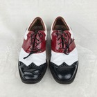 Footjoy Myjoys Icon Shield Tip Golf Shoes Mens 9 5 Red White Black 52040