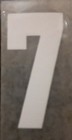 10  Vinyl Numbers- Iron On Transfer For T-shirt   Other Fabrics