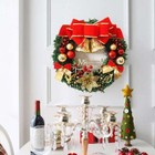Christmas Wreath Garland For Front Door Porch Wall Window Home Outside Ornament