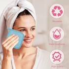 12 Pack Makeup Remover Cloths Microfiber Reusable Face Towels 6x6 Multicolor