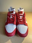 Rare Nike Vapor Edge Dunk Football Cleats Red White Dz4890-001 Size 10 New
