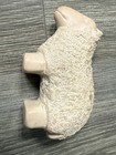 Vintage Soapstone Hand Carved Sheep Lamb Art Folk Art