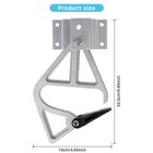 2pcs Extension Ladder Locks Aluminum Alloy Rung Lock Kit Sturdy Ladder Parts