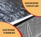 Heavy Duty 8oz Hay Tarps Silver Black 14 5 Mi