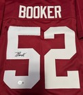 Tyler Booker Autographed Alabama Jersey Beckett Coa