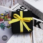 3 8 Inch X 10 Yards Yellow white Gingham Plaid Polyester Ribbon Party Decor Bow