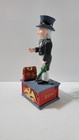 Vintage Old Time Cast Iron Metal Uncle Sam Mechanical Coin Bank - Working