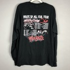 Y2k Aerosmith Motley Creu 2006 Route Of All Evil Tour Shirt Xl Rock Metal Band