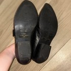Vintage Wild Pair Western Buckle Slip On Leather Shoes Size 7 5 Retro