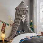  Bed Canopy For Girls Kids princess Round Dome Children Dreamy