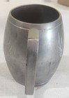 Pewter Dragon Mug From Hong Kong Stylish Engraved Oriental Style Dragon