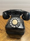 Vintage 1940s Leich Telephone Model 86 Beehive Wall Mount Bakelite Telephone 