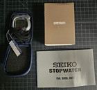 Seiko S056-4000 Memory 100 Lap Interval Digital Quartz Stopwatch Timer New 