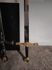 Antique Old Us Fraternal Masonic Sword W  Scabbard