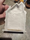 Vintage Cast Iron Blue Victorian House Door Stop Doorstop Rare