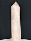Rose Quartz Tower Crystal Gemstone Large Big Point Chakra Reiki