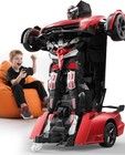 V992 Transform Remote Control Car transform Robot Rc Cars 1 14 Scale 2-in-1 R   