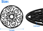 3pcs Silicone Trivet Mat - Trivets For Hot Dishes  Table  Countertop