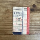 Vintage 1960 Nfl Football Baltimore Colts National Bohemian Beer Pocket Schedule