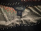 Nautica Men   s L Regular Fair Isle Drawstring Pajama Pants Navy Multi