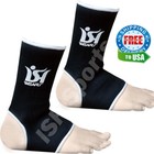 Ankle Foot Support Mma Boxing Brace Guard Pads Kick Muay Thai Ufc Gym Anklet 