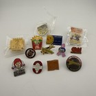 Lot Of 13 Vintage Miscellaneous Company Pins Mcdonald   s Home Depot Circuit City
