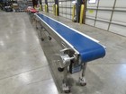 14 x 17  6  Stainless Slider Bed Portable Conveyor 12 belt 115v Variable Speed