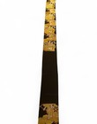 Vintage Japanese Silk Brocade Obi Textile Runner Wall Hanging 13    Gold Tapestry