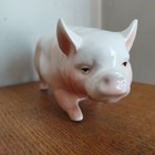 Vintage Pig Figurine Fine Bone China