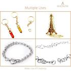 300 Jump Rings For Jewelry Making Silver Open Rings For Earrings Keychains 5mm