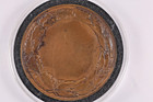 Bronze Art Deco Medal Bronze 56mm Uniface Maurice Delannoy