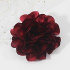 6 3 Inches Large Rose Flower Brooches And Pins 1 Count  pack Of 1   Burgundy