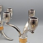 Rogers Bros Silver Plate Candlesticks   Candleholders From The Flair Collection