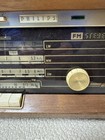 Vintage Table Top Stereo Philips B5x43a Made In Holland Lights Up 22  X 10 