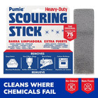 Pumie Heavy Duty Pumice Scouring Stick Cellulose Scouring Pad