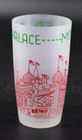 Vintage Corn Palace Mitchell Sd Souvenir Drinking Glass Tumbler Frosted 5 