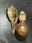 Great Pair Antique Riddle  Wall Sconces 5k