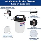 Workpro 3l Vacuum Brake Bleeder Kit Pneumatic Brake Bleeder Fluid Refill Bottles