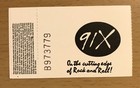 1988 Rod Stewart Out Of Order Tour Chula Vista Ca Concert Ticket Stub