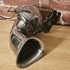 Vintage Pierce Arrow Car Horn W  Bracket - Untested Chrome Horn
