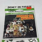 Vtg Disney On Parade View-master Reels 1973 Disney World New